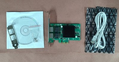 Ethernet PCI Card Dual Port 10/100/1000 bits