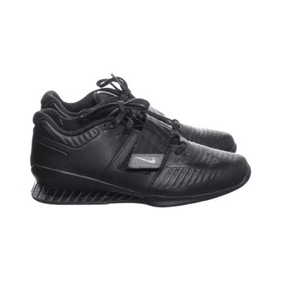 Nike, Gewichtheber-Schuhe, Größe: 42 1/2, model: romaleos 3, Schwarz #oPF