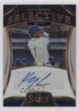 2021 Panini Select Selective Signatures Holo Prizm 9/99 Kyle Lewis Auto 0fo5