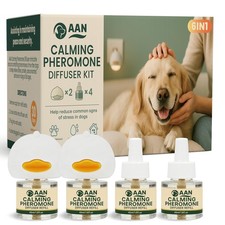 Dog Pheromone Calming Diffuser Kit 2 Diffusers  4 Refills , 120 Day Supply ...