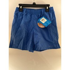 Columbia Backcast Boys Shorts Youth Medium Omni-Shade Swim Trunks Mesh Lined