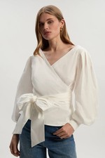 Karen Millen Blouse Womens Daywear Tops