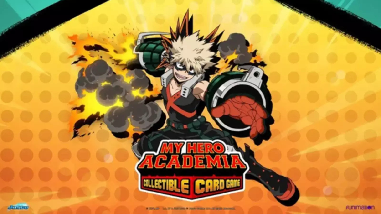 My Hero Academia Bakugo Playmat – Anime TCG CCG MTG Yugioh Neoprene Mat
