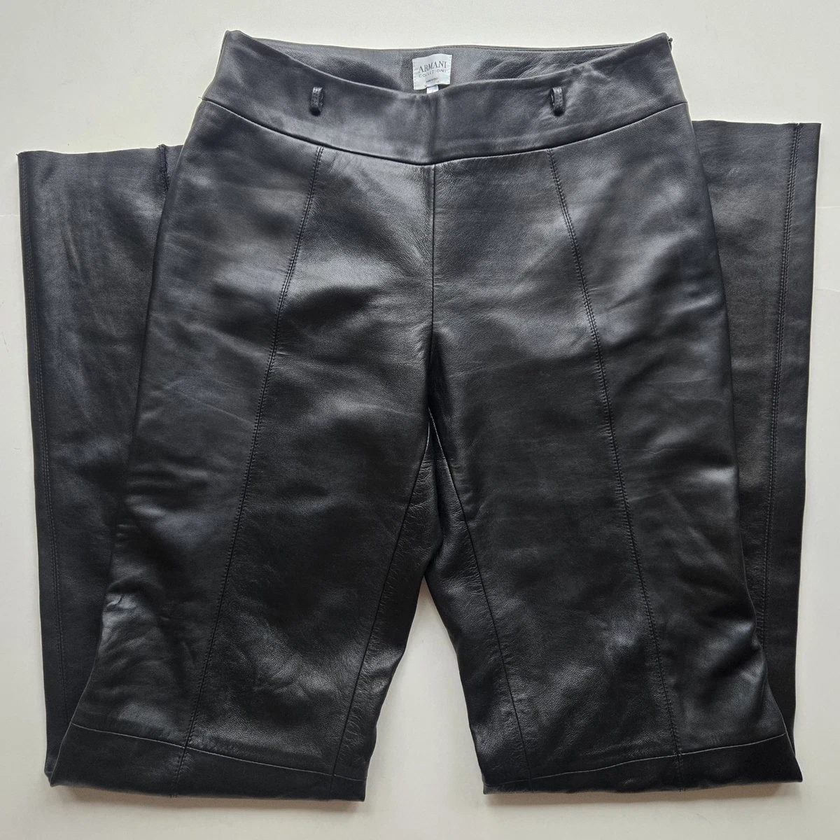 Pantalon Femme Taille 10 - Cuir 80% & Rayon 20% - Marque SMH - Neuf Sans étiquettes