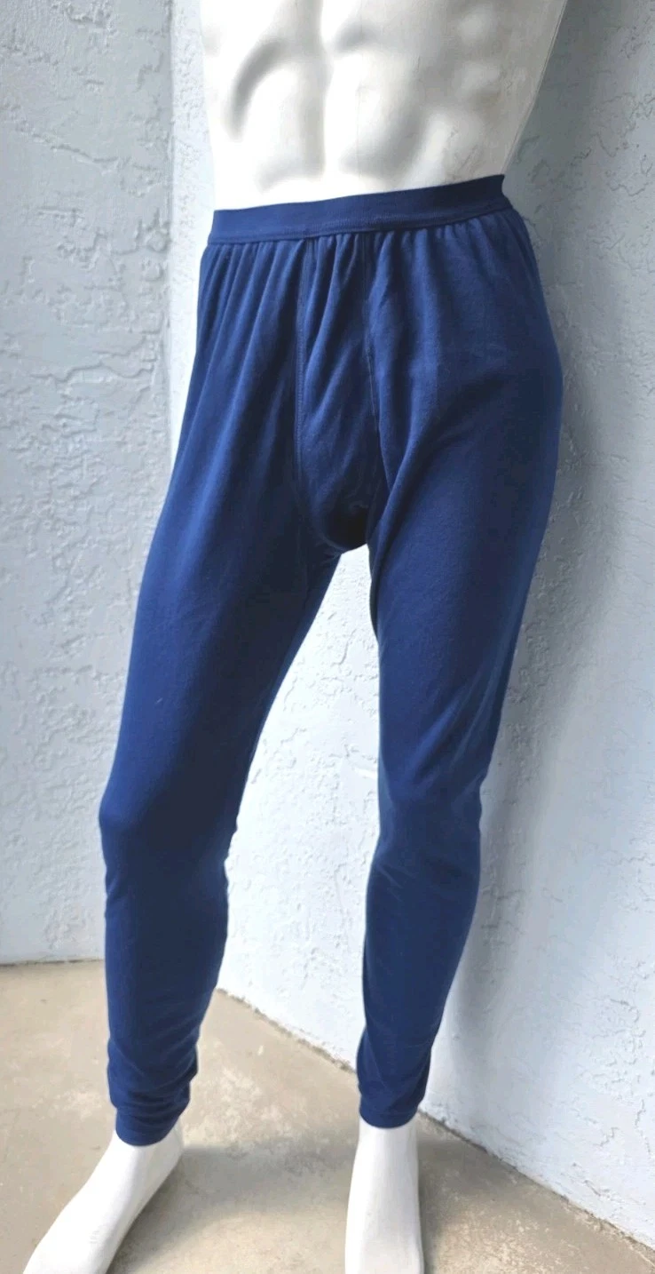 VTG 90s Patagonia Capilene Thermal Base Layer USA MADE Blue Pants Mens Large