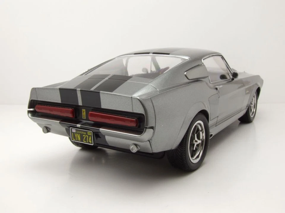 Ford Shelby Mustang GT500 1967 grau metallic schwarz Eleanor 1:12 KK Scale - Bild 2 von 4