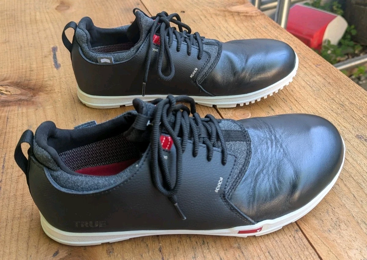 Black Golf Shoes TRUE linkswear for Men for sale | eBay