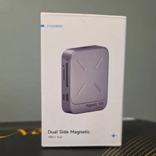 Magnetic USB C Hub Multiport Adapter Docking Station 4K HDMI 100W PD For iPhone