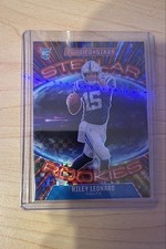 2025 Panini Rookies & Stars - Stellar Rookies Riley Leonard #6 Red Plaid (RC)