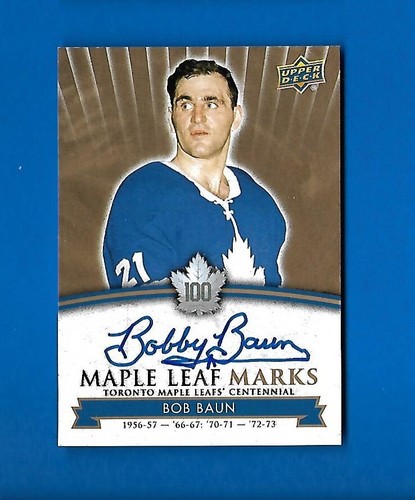 2017-18 TORONTO MAPLE LEAFS CENTENNIAL LEAF MARKS AUTOGRAPH & AKA CARD SEE LIST - Picture 6 of 91