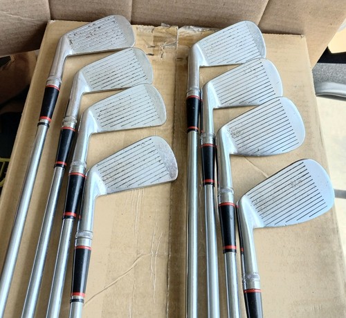 Vintage Wilson San Snead Blue Ridge Irons 2-9 Steel Shafts Original Grips - Picture 8 of 11
