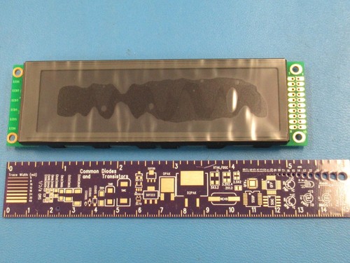 (1) LM6800-2 TOPWAY LCD PANEL DISPLAY 256 x 64 pixels 5V White LED Backlight NEW - Picture 3 of 5