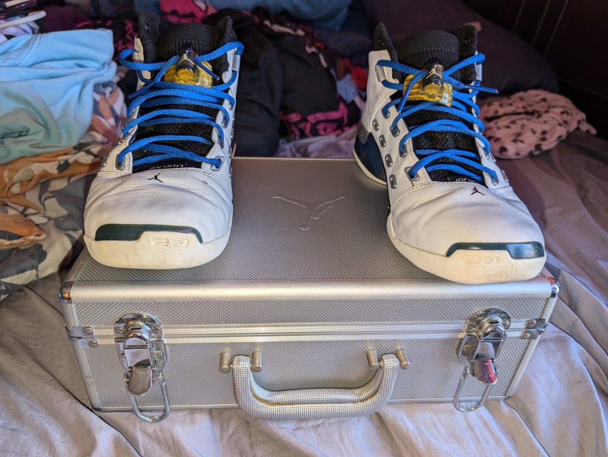 Air Jordan 17 XVII OG With Briefcase - SZ 10.5 College Blue - See