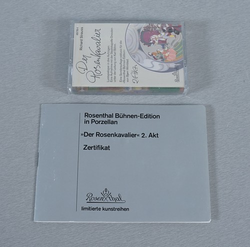 Rosenthal Der Rosenkavalier 2. Akt Richard Strauss Audio Kassette + Begleitheft - Bild 1 von 5