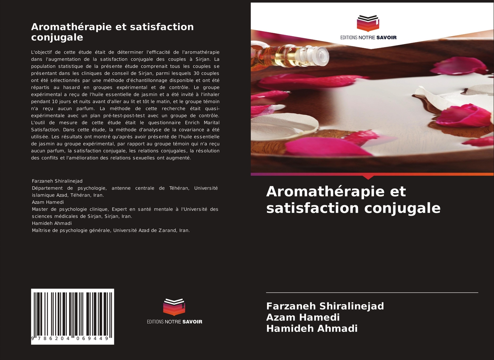 Thumbnail - Aromathérapie Et Satisfaction Conjugale Farzaneh Shiralinejad (u. A.)