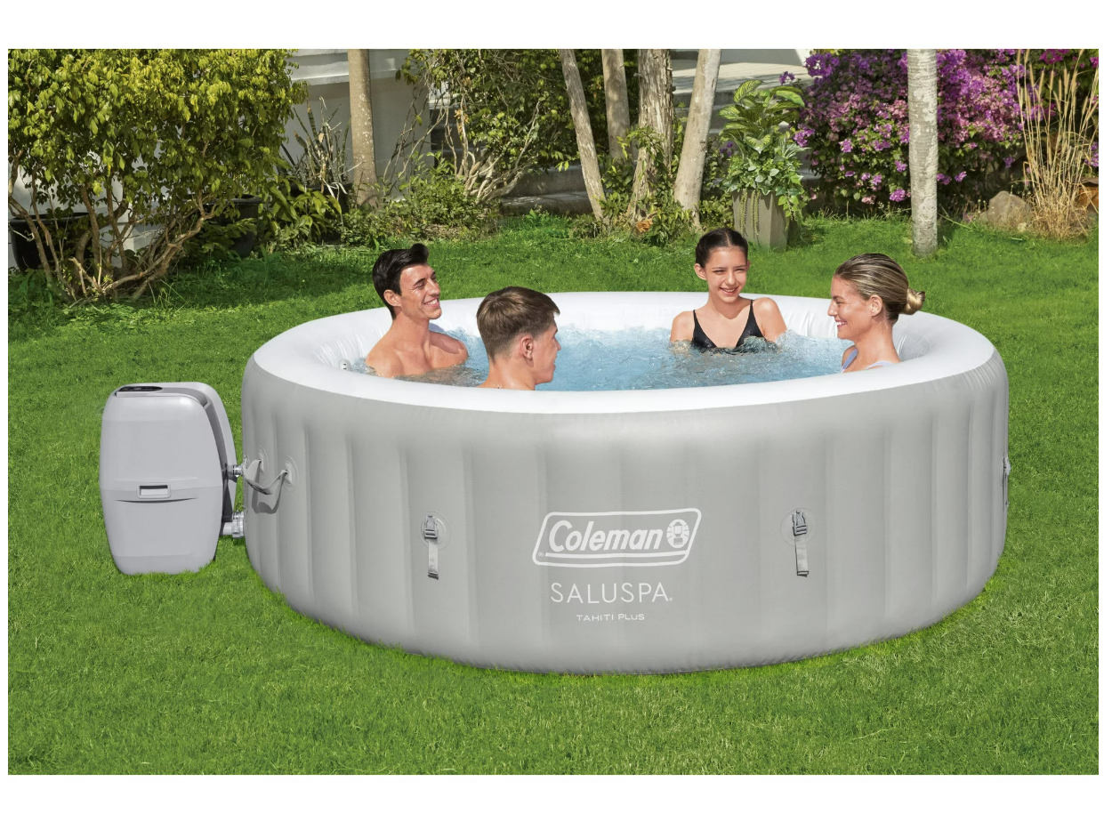 coleman-tahiti-plus-airjet-inflatable-hot-tub-spa-for-5-7-person-gray