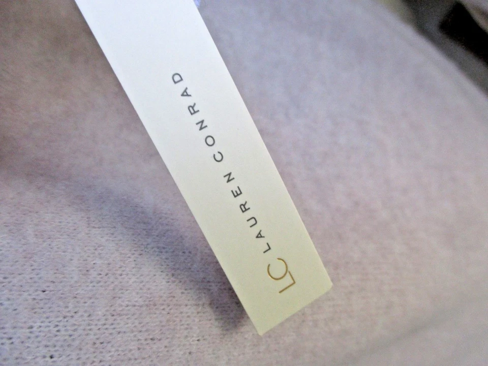 Lauren Conrad Lilac Lace Tunic Dress M NWT | Longline Sweater Purple Boho Chic - Image 4 of 4