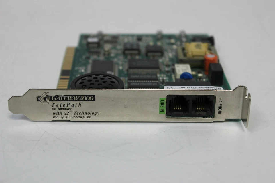 GATEWAY 2000 6000639 ISA INTERNAL MODEM WITH X2 US ROBOTICS 0478 CJE-0478 - Image 3 of 3