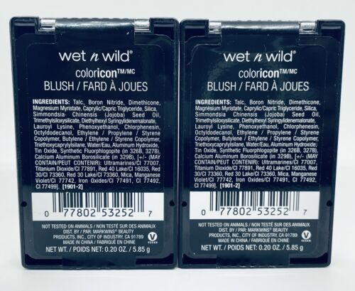 Lot of 2 Wet n Wild ColorIcon Blush 325B Pearlescent Pink - Picture 2 of 3