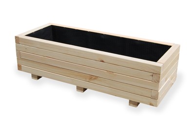 Pflanzkasten 40120cm Pflanzkübel 100KAN4030 aus Holz Blumenkasten