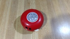  1 Vintage Duncan Red Tin Whistling YoYo,60's,custom,rare 