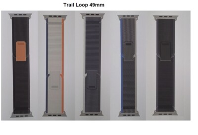 Genuine Apple Trail Loop 49mm 45mm Watch Band Series 5 6 7 8 9 SE Ultra 2 SM /ML