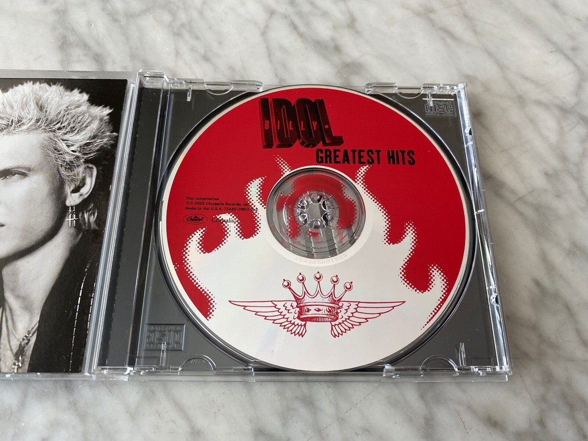 Billy Idol Greatest Hits CD Orig. 2001 Chrysalis Rebel Yell