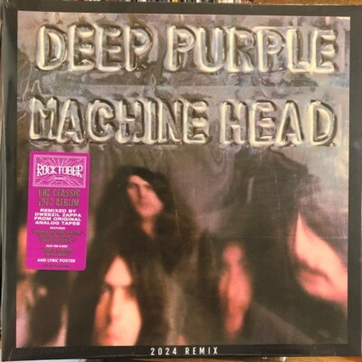 DEEP PURPLE - Machine Head (2024 REMIX Vinyl LP) 2024 Rhino R1-726371 NEW/SEALED