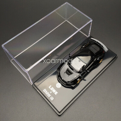 PARA64 1/64 Scale BMW I8 Liberty Walk LB Black Diecast Car Toy Collection  NIB