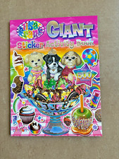 NEW GIANT LISA FRANK STICKER ACTIVITY BOOK OVER 500 STICKERS- PAPERBACK