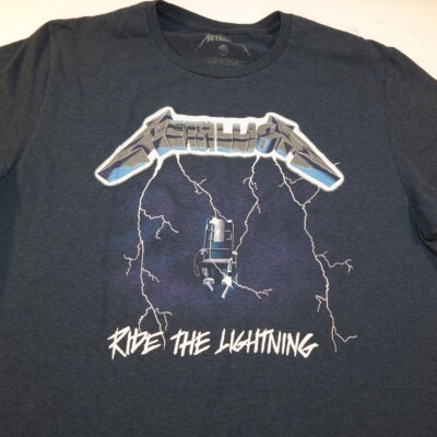 METALLICA RIDE THE LIGHTNING TOUR CONCERT TEE T SHIRT