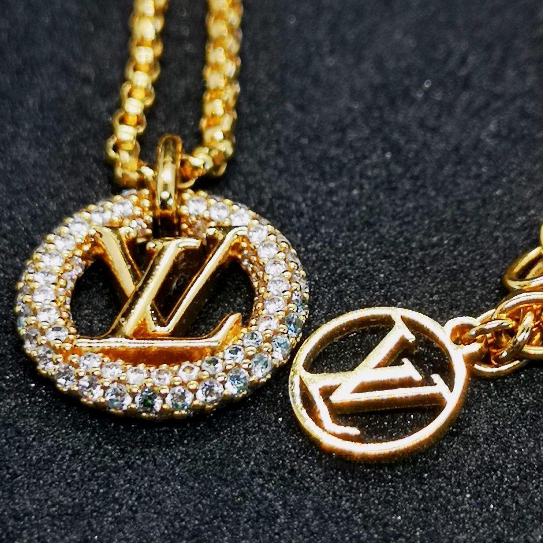 LOUIS VUITTON Collier Louise by Night M00759 Chain LOUIS VUITTON Collier Louise by Night M00759 Chain