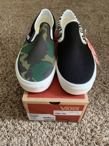 vans slip on mismatch