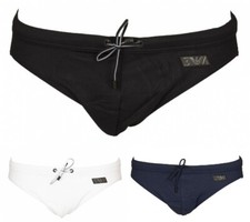 EMPORIO ARMANI sea briefs swimming pool spa costume with external drawstring art