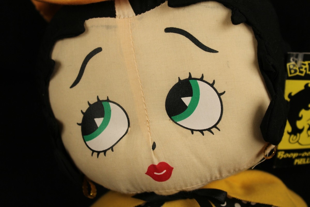 Betty Boop Mask Betty Plush Doll Halloween Kellytoy Trick-or
