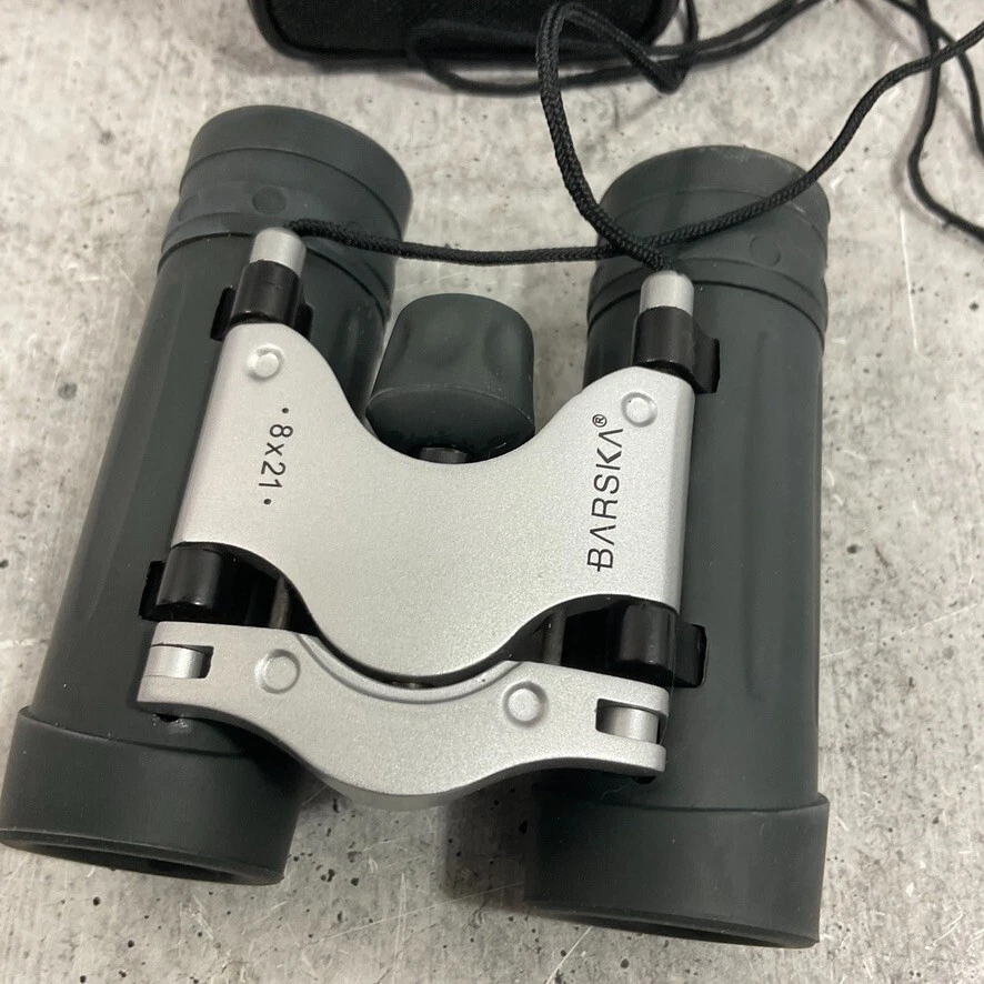 Barska 8x21 Blackhawk Waterproof Binocular w/ strap + travel case - Image 2 of 4