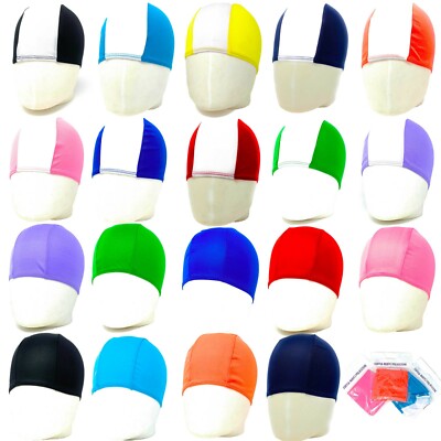 CUFFIA NUOTO IN POLIESTERE CUFFIE PISCINA MARE HOTEL SPA UOMO DONNA IN  TESSUTO | eBay