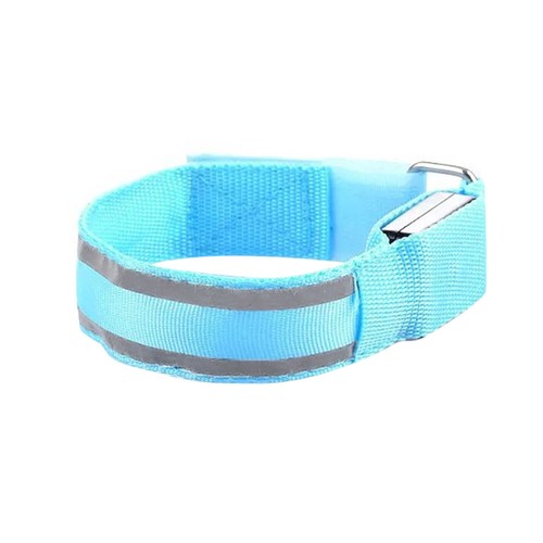 Reflective LED Light Arm Armband Strap Safety Belt For Night Running Cycling Etc - Picture 8 of 28