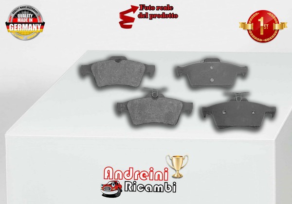 Set 4 BremsbeläGe Bremsen Hinten Ford Focus 1.6 Tdci Von 2003-> 2007 357-image