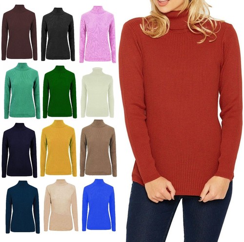 WOMEN'S RIBBED POLO TURTLE ROLL MOCK 