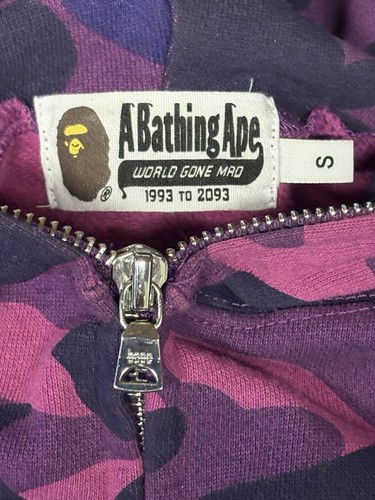 Purple Bape Shark Hoodie - Picture 5 of 8