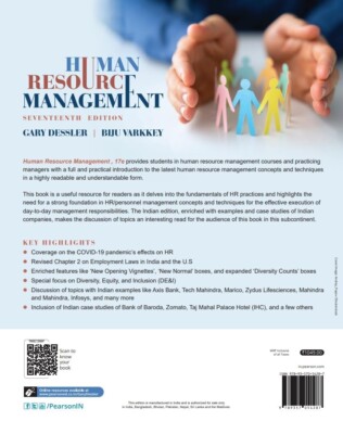 Human Resource Management by Gary Dessler, 17TH INTERNATIONAL