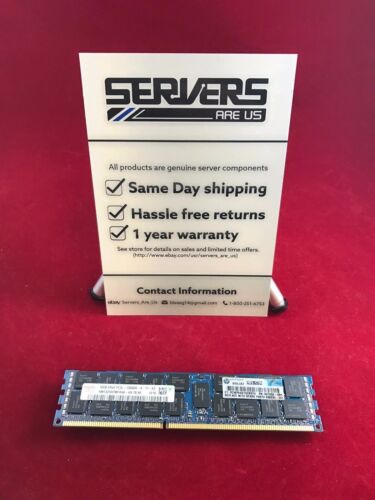 HP 16GB Memory 647901-B21 1X16GB Dual Rank X4 PC3L-10600 REG For G8 - Picture 2 of 5