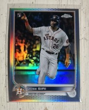 JOSE SIRI / 2022 Topps Chrome / REFRACTOR RC / #204 / Astros/Rays