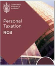 R03 Personal Taxation Printed Study Text BRAN...