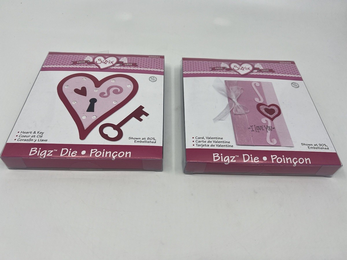 NEW Sizzix Die Cut Tool Bigz 655694 & 655689 Bundle | eBay