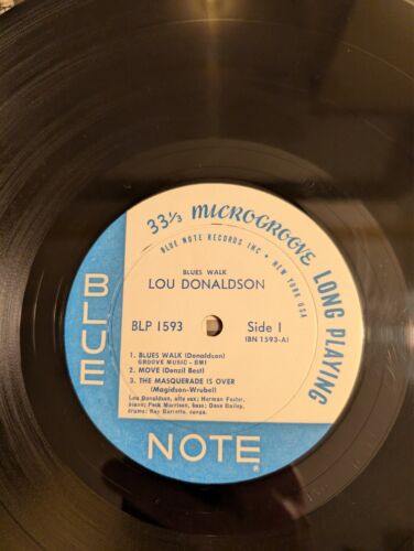 Lou Donaldson Blues Walk LP BLP 1593 New York USA - Picture 3 of 16