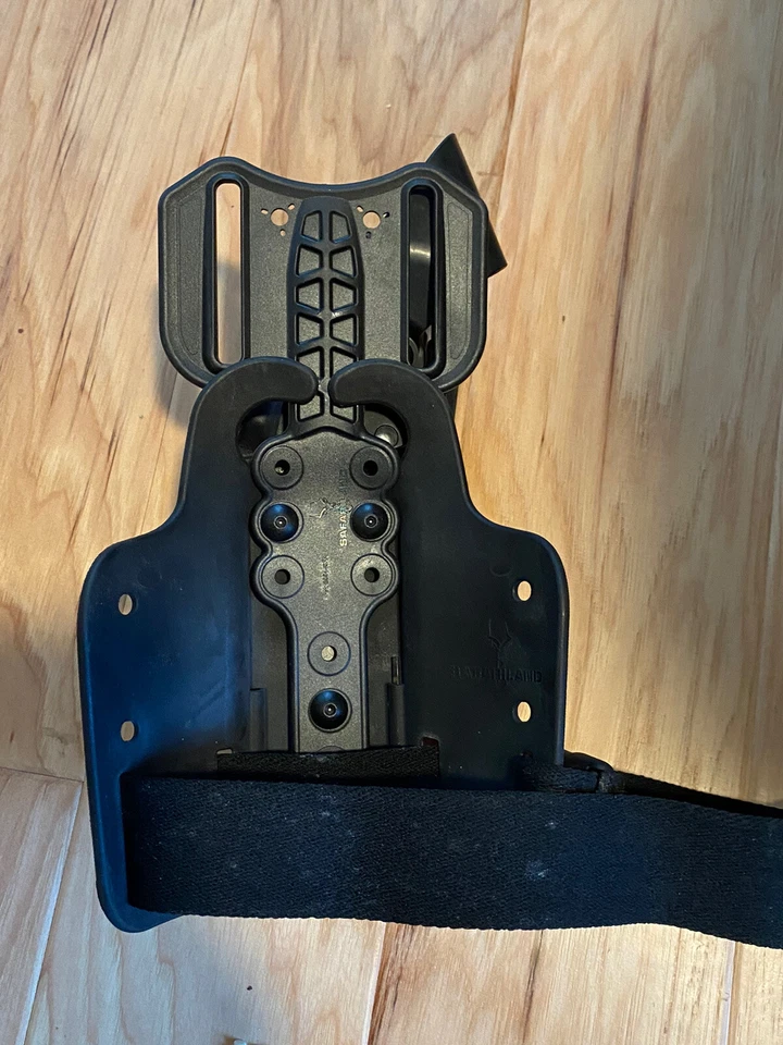 Safariland Sig P229 Railed P227 ALS/SLS Leg Holster LH w/drop Flex, 7304 7TS - Image 4 of 4