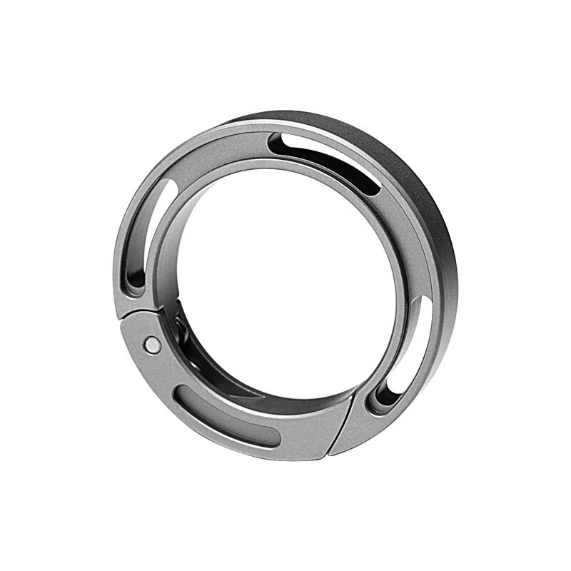 EDC Aleación de Titanio Creativo Llavero Mosquetón Portátil Hebilla Colgante para Regalo Foto 2 de 4