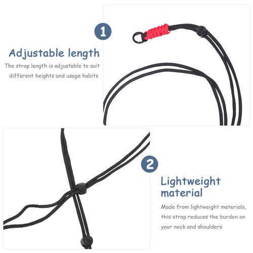 5 Pcs Straps Universal Chain String Theft Lanyards Holder - Zdjęcie 10 z 12
